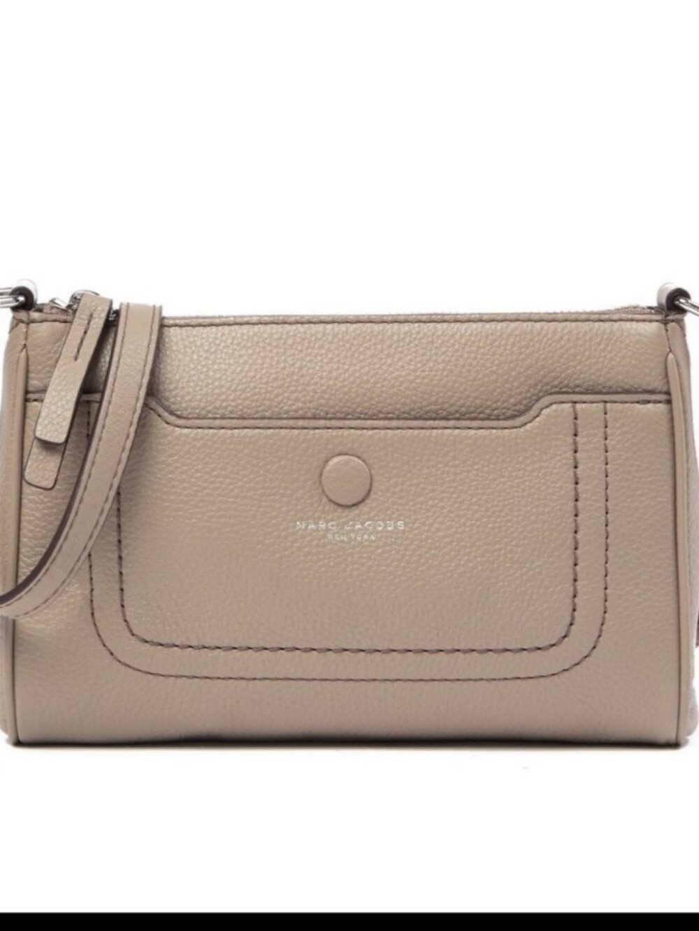Marc Jacobs Empire Pebbled Leather Crossbody Bag & Wallet GUC